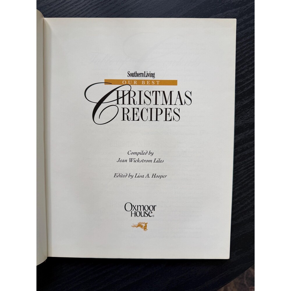Vintage Southern Living Christmas Cookbooks |Holiday Recipes, Cozy Kitchen Decor - Picture 7 of 10